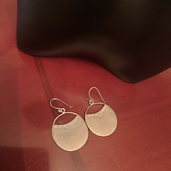 Sterling silver vintage earrings - Picture 5 of 10